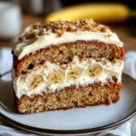 Banana Bread Cake with Cream Cheese Frosting