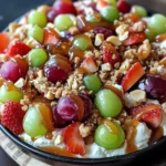 Caramel Crunch Cheesecake Fruit Salad