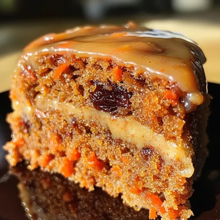 Carrot Date Spice Cake
