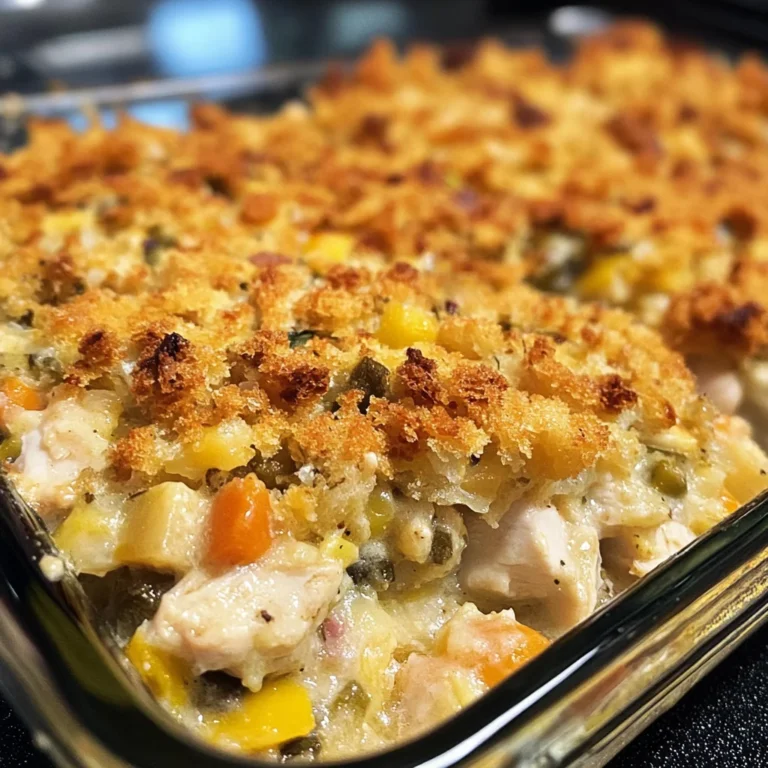 Chicken and Stuffing Casserole Recipe
