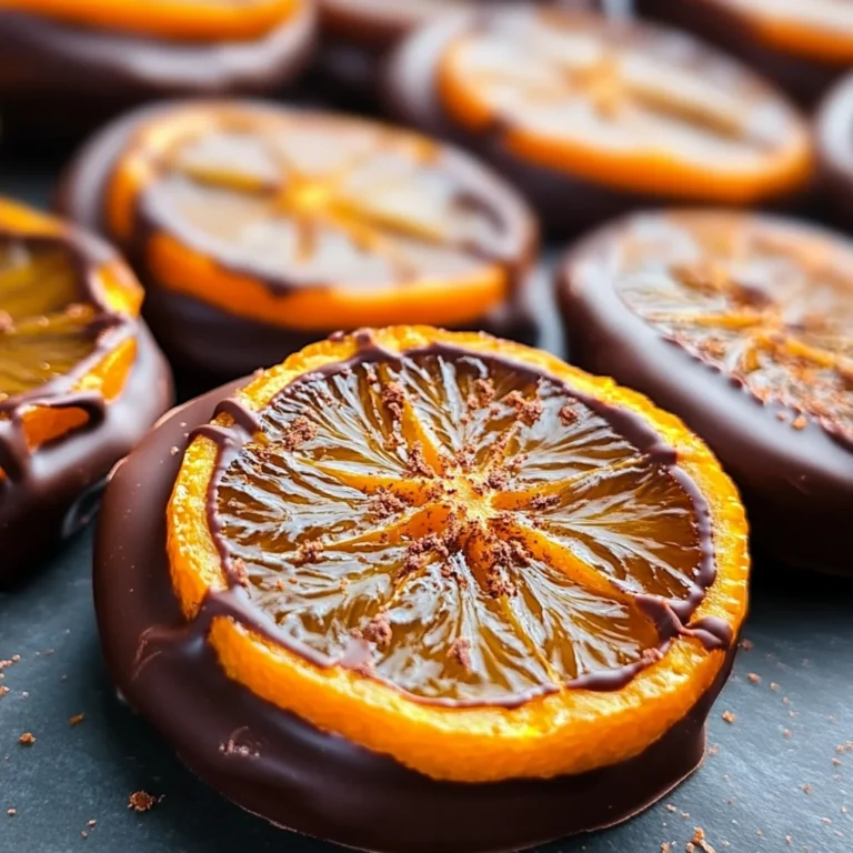 Chocolate-Dipped Candied Oranges