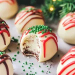 Christmas Tree Cake Truffles