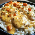 Creamy Smothered Chicken and Rice