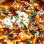 Delicious & Hearty Lasagna Soup Recipe - Perfect for Fall Dinner!