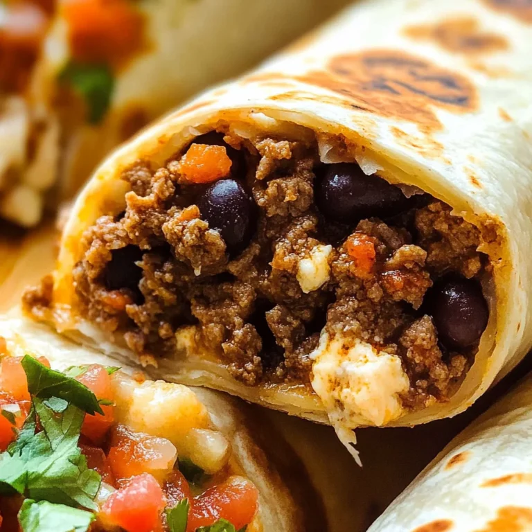 Easy Beef Burritos {30 Minute Recipe}