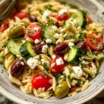 Greek Orzo Pasta Salad