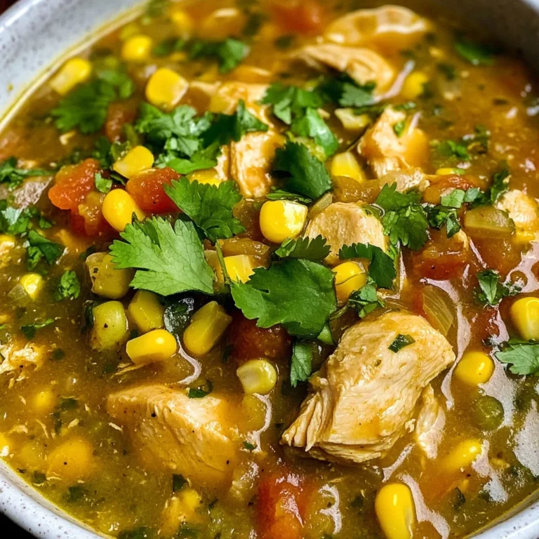 Green Chile Chicken Stew Recipe