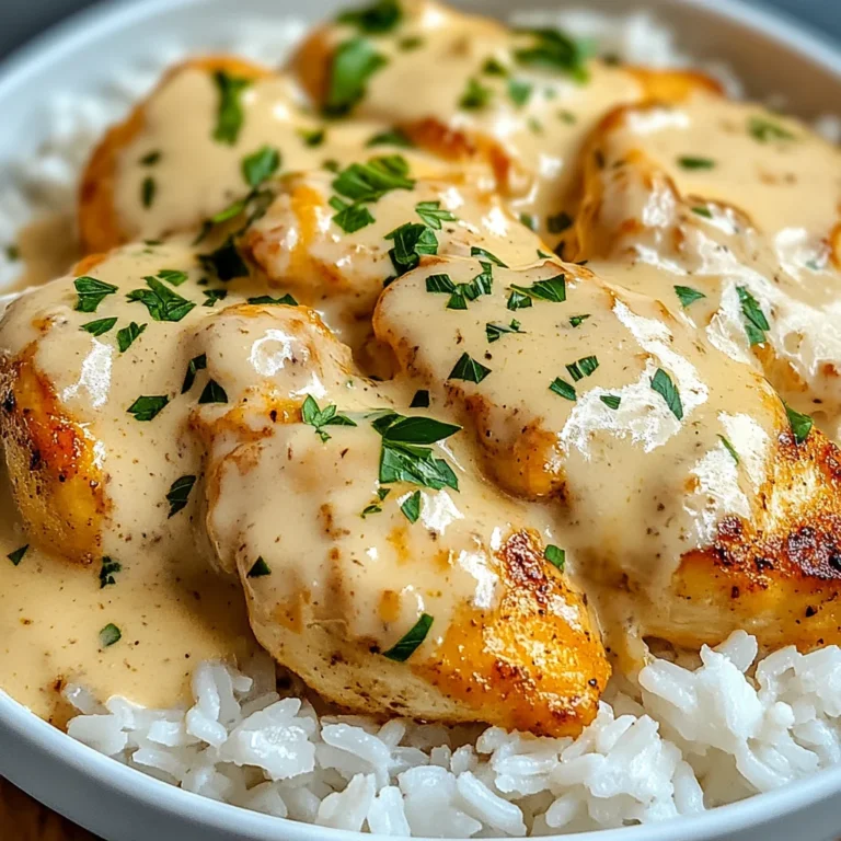 How to Make Creamy Smothered Chicken and Rice – Easy Dinner Idea