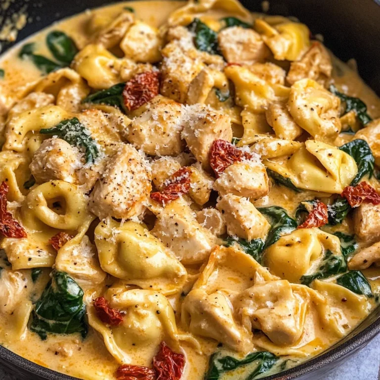Marry Me Chicken Tortellini