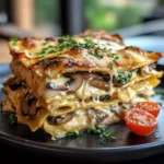 Mushroom Lasagna - Italian Recipe