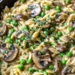 Mushroom Orzo (One-Pot)