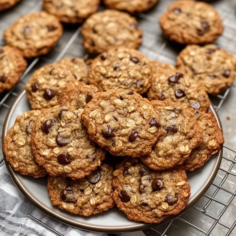 Oatmeal Chocolate Chip Cookies Recipe