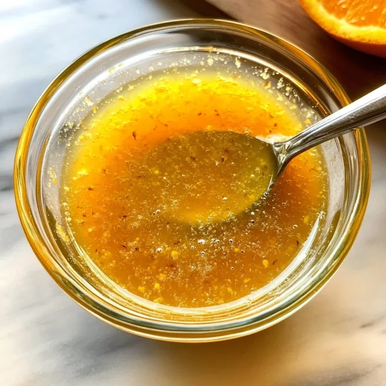 Orange Vinaigrette