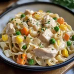 Quick Chicken Pot Pie Pasta