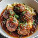 Savory Meatloaf Meatballs