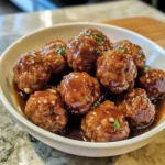 Slow Cooker Honey Garlic Meatballs