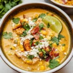 Slow Cooker Mexican Street Corn Soup
